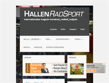 Tablet Screenshot of hallenradsport.org